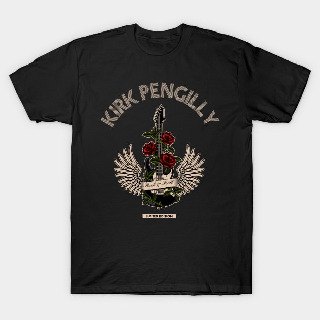 The power of guitarist Kirk Pengilly T-Shirt by Deniso_PP